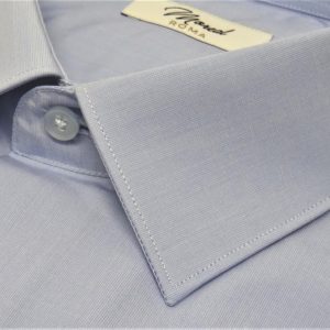 DO933J Camicia fil a fil celeste collo classico