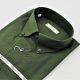 Camicia cotone fil a fil verde b.d_Moreal Roma
