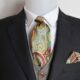 Cravatta seta fantasia multicolor