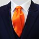 Cravatta arancione