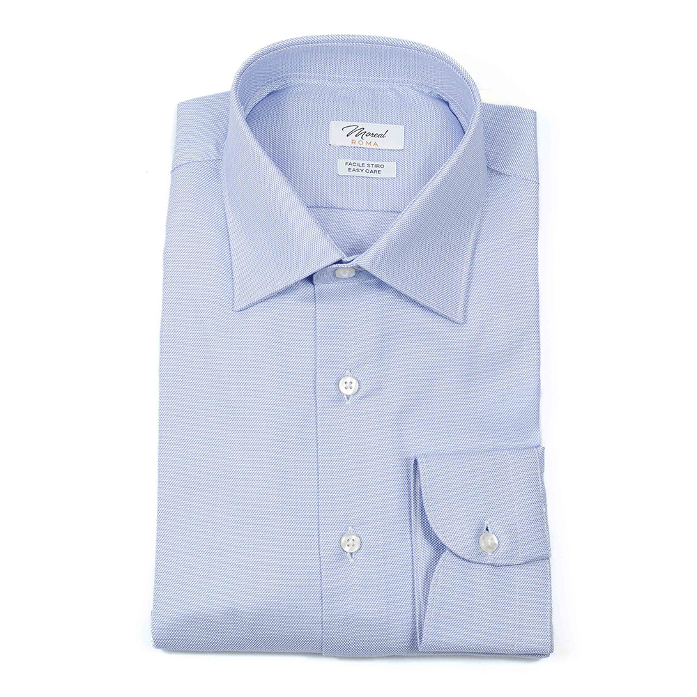 Camicia Armaturato trattino celeste