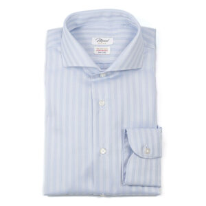 Camicia Twill spigato celeste