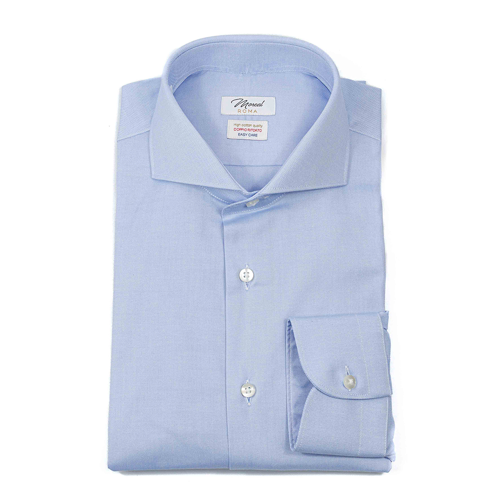 Camicia Twill celeste