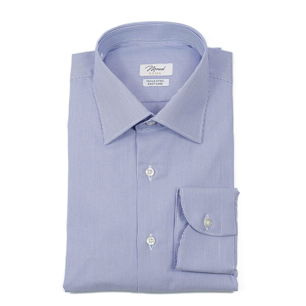 Camicia Oxfordino Millerighe Blu