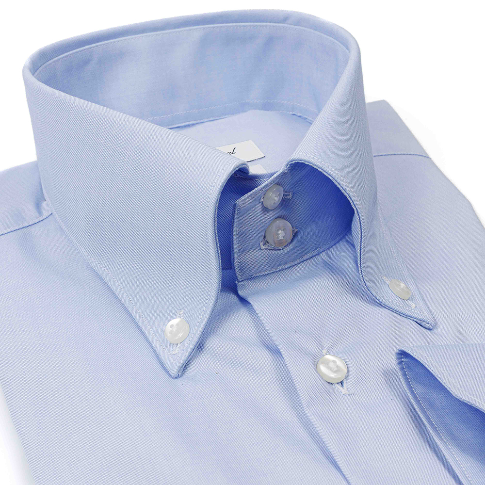 COLLO CORTINA - BUTTON DOWN ALTO CON 2 BOTTONI MOREALCAMICIE