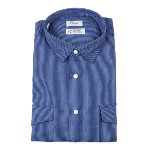 Camicia Jeans Denim righe bianche