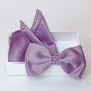 Papillon glicine in viscosa con pochette