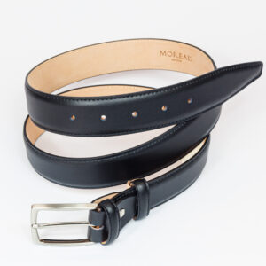 Cintura pelle opaca nera