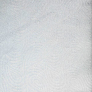 POPELINE JAQUARD BIANCO - 100% COTONE