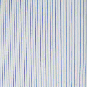 BIANCO RIGA ALTERNATA CEL-BLU - 100%COTONE - DOPPIO RITORTO