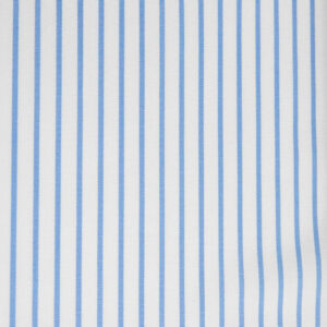 POPELINE RIGA CELESTE - DOPPIO RITORTO - 100% COTONE