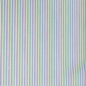 POPELINE RIGA TURCHESE - DOPPIO RITORTO - 100% COTONE