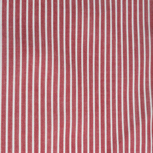 TWILL BORDEAUX RIGA BIANCA - 100% COTONE