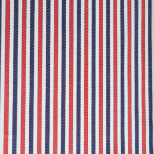 TWILL RIGA BLU-ROSSA - DOPPIO RITORTO - 100% COTONE