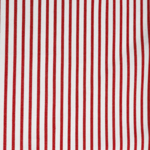 POPELINE RIGA ROSSA - 100% COTONE