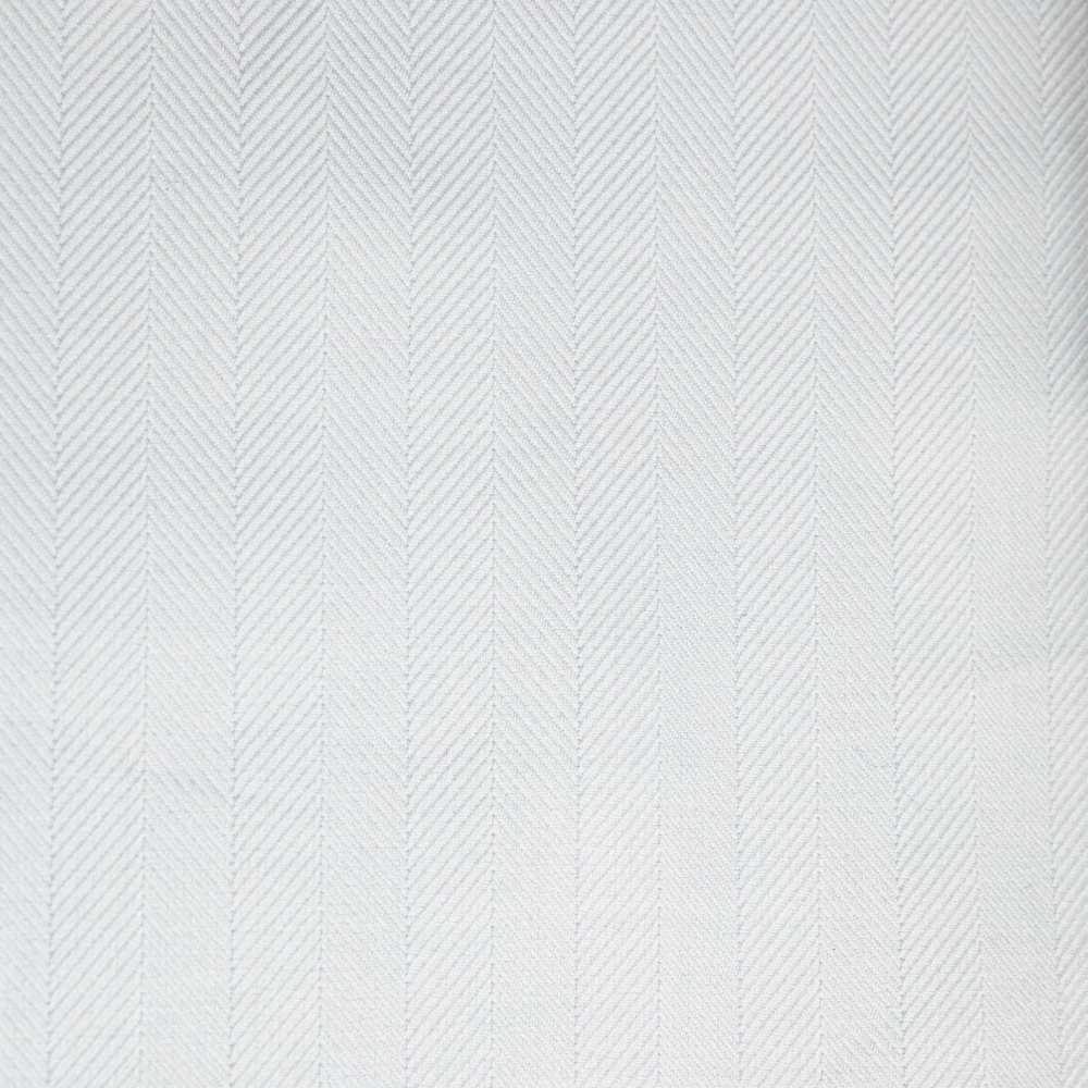 TWILL SPIGATO BIANCO - 100% COTONE - DOPPIO RITORTO