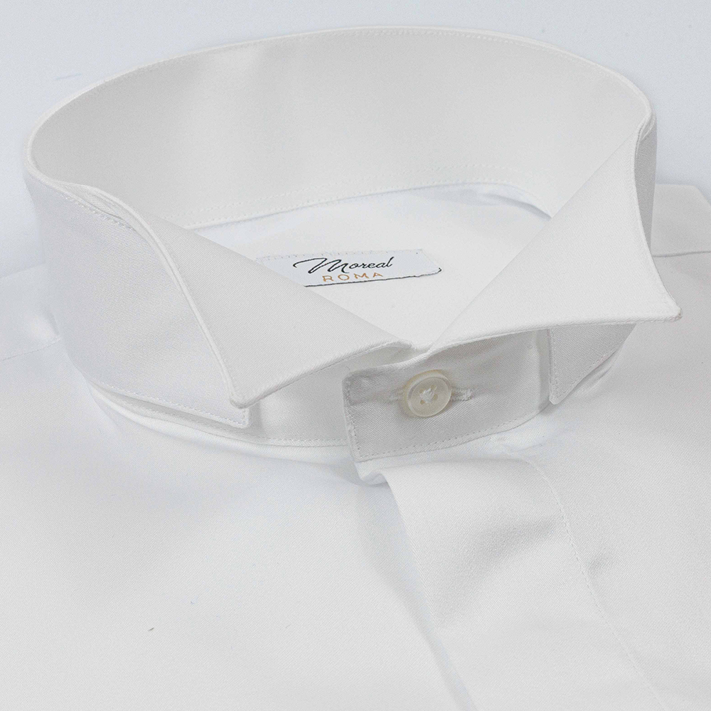 COLLO DIPLOMATICO DA CERIMONIA CON COPERTURA PER CINTURINO ACCESSORIO MOREALCAMICIE