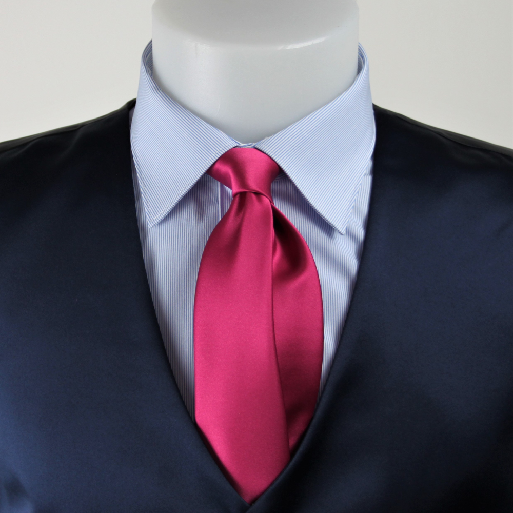 Cravatta viscosa fragola