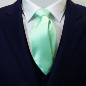 Cravatta viscosa verde chiaro