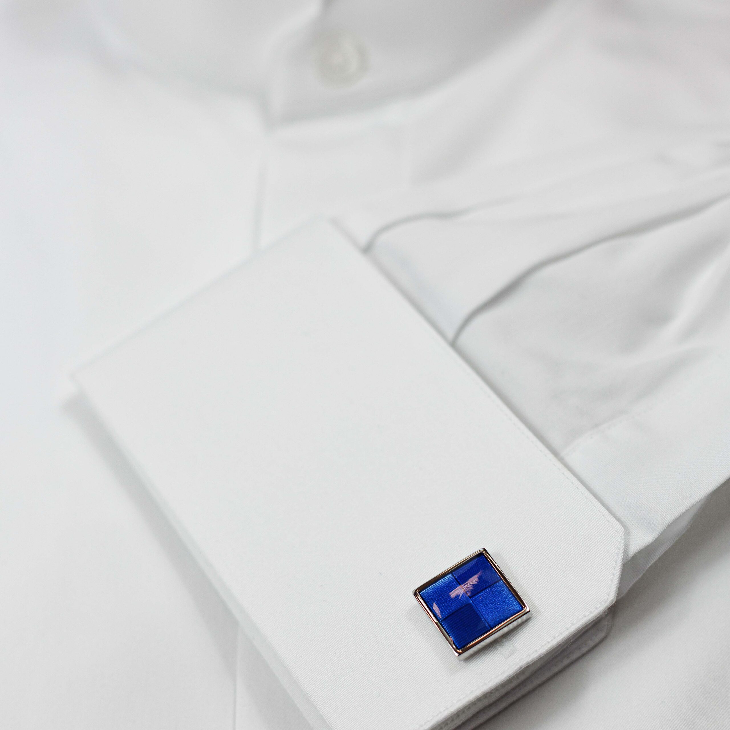 Camicia Twill Bianco Smoking raso bianco - immagine 3