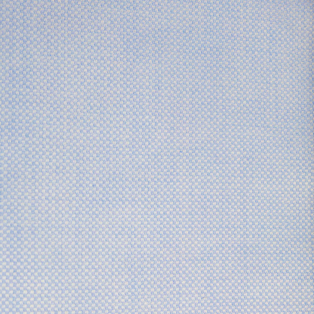 POPELINE CELESTE PUNTINATO – 100% COTONE