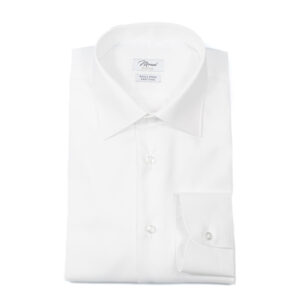 Camicia Twill Bianco | Collo Parigi