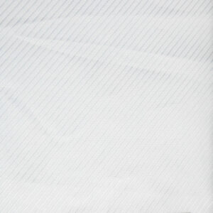POPELINE BIANCO DIAGONALE - 100% COTONE - DOPPIO RITORTO