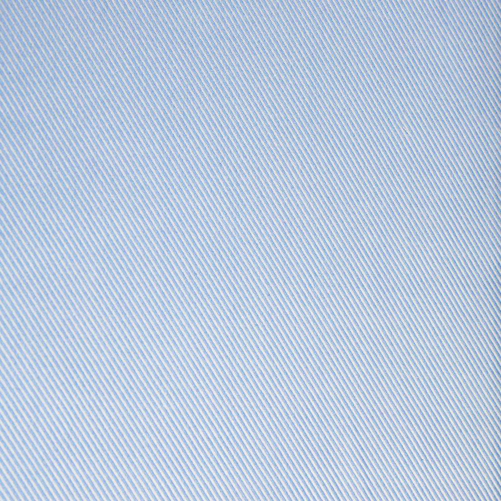 TWILL CELESTE MARCATO – 100% COTONE – DOPPIO RITORTO