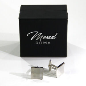 Gemelli acciaio quadro