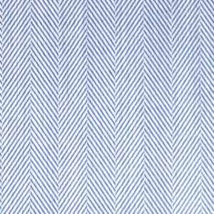 MEDIUM LIGHT BLUE HERRINGBONE – 100% DOUBLE TWIST COTTON