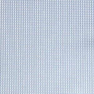 PANAMA CELESTE TRATTINO BIANCO - 100% COTONE - DOPPIO RITORTO